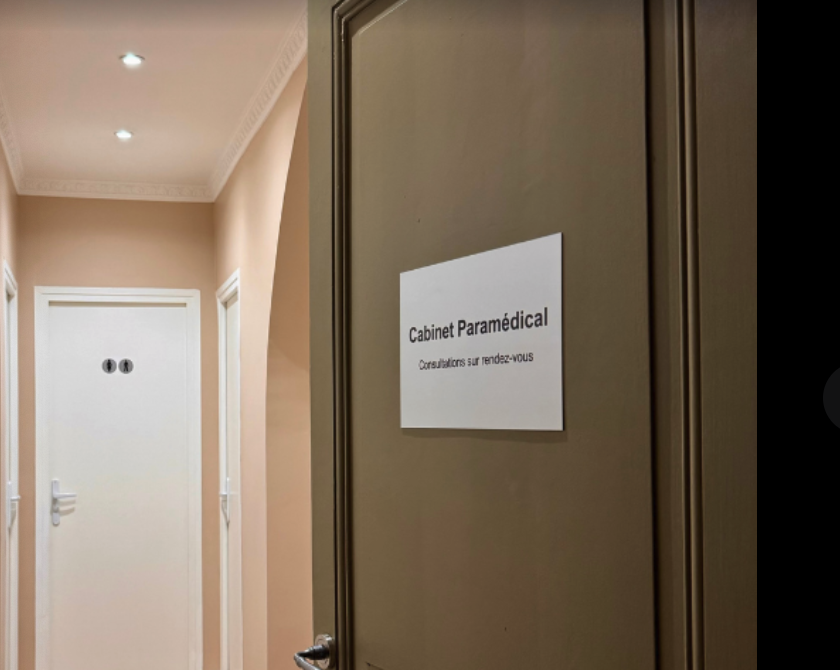 Couloir du Cabinet Paramédical Crozatier